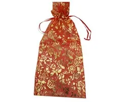 Organza zakje bloemen
