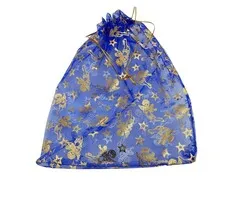 Organza zakje engel groot