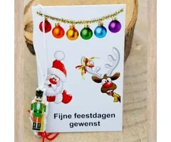 Notenkraker op kaartje