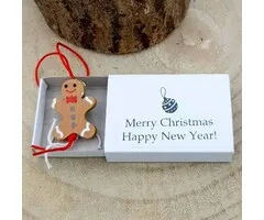Wensdoosje Merry Christmas Peperkoekman