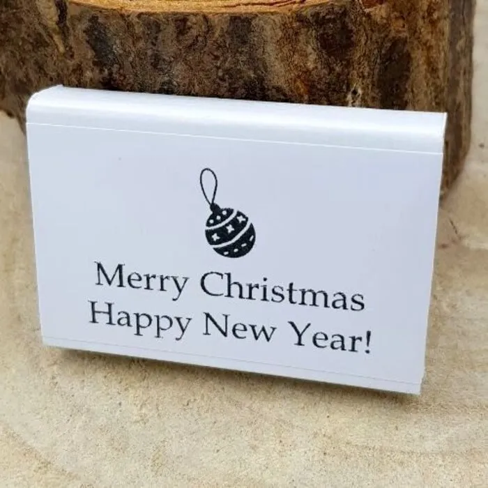 Wensdoosje Merry Christmas Peperkoekman