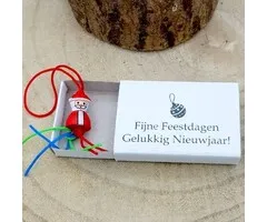 Wensdoosje Fijne Feestdagen Kerstman