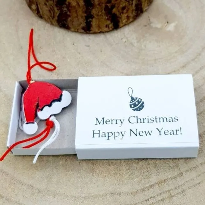 Wensdoosje Merry Christmas - Kerstmuts