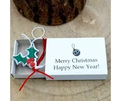 Wensdoosje Merry Christmas - Hulsttakje