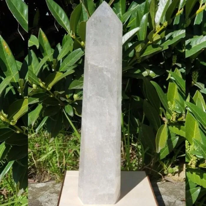 Obelisk Bergkristal 30 cm