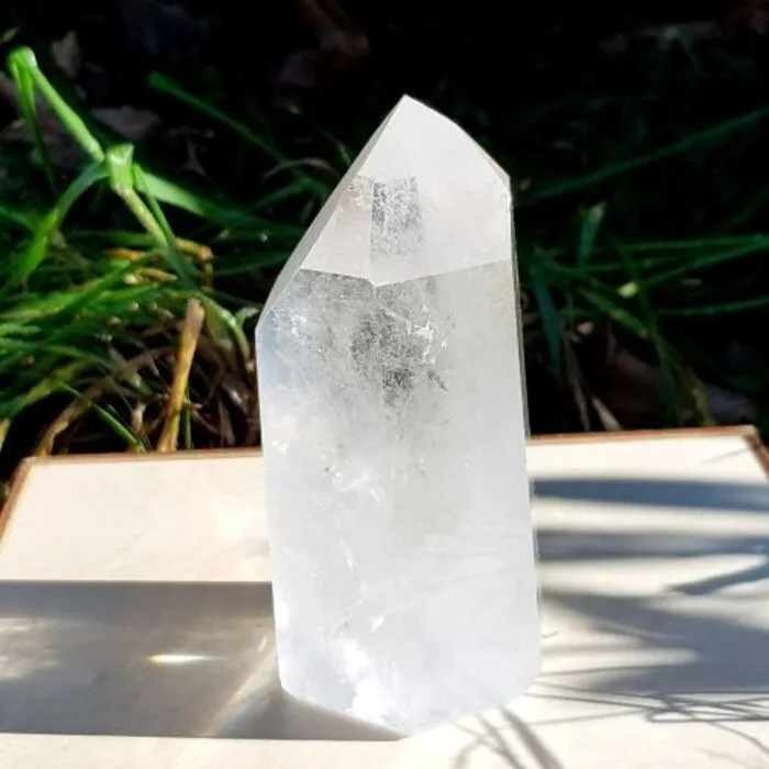 Bergkristal Punt Geslepen 9,5 cm - 294 Gram