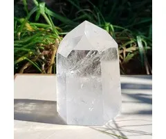 Bergkristal Punt Geslepen 7 cm - 155 Gram