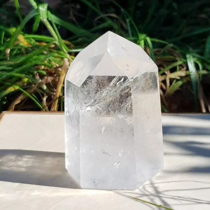 Bergkristal Punt Geslepen 7 cm - 155 Gram