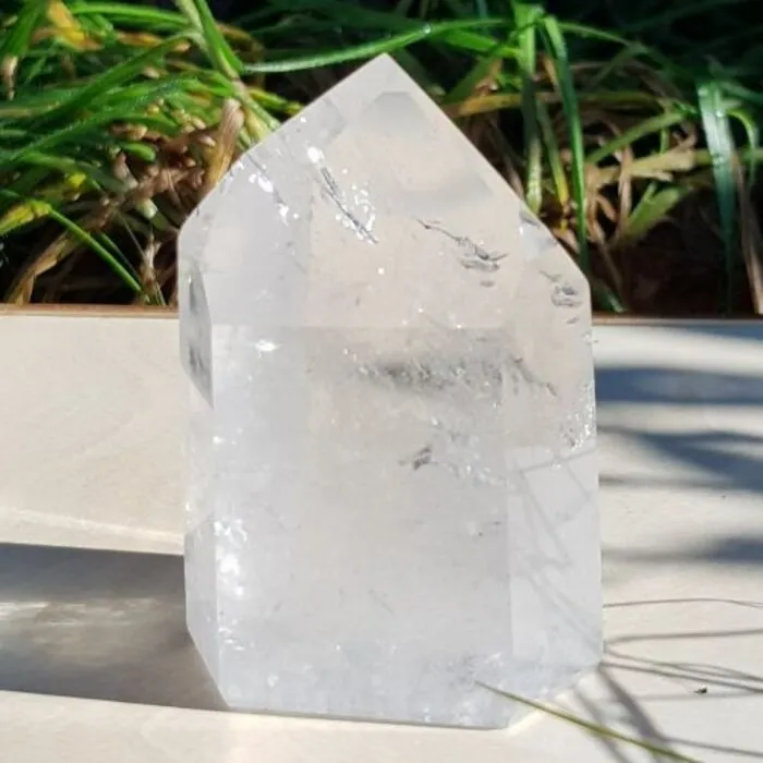 Bergkristal Punt Geslepen 7 cm - 155 Gram