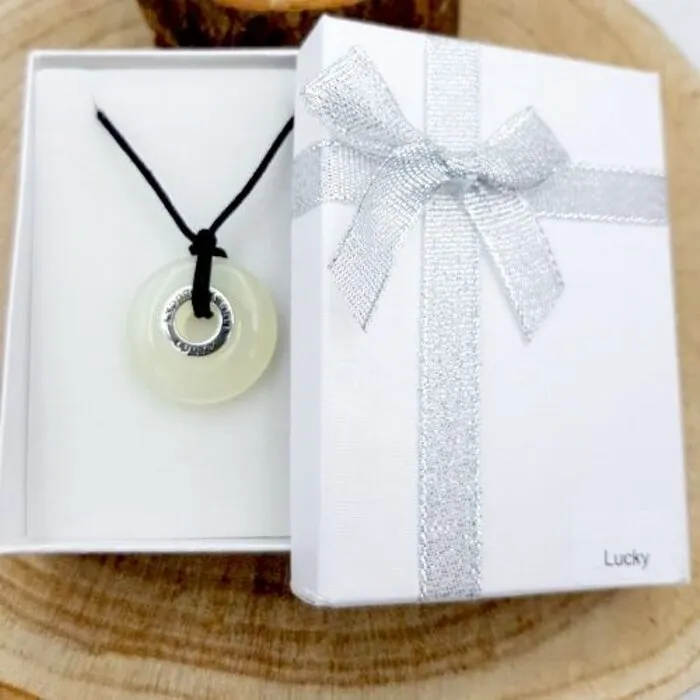 Donut Chinese Jade Lucky