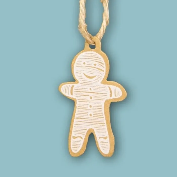 Kartonnen peperkoek mannetjes 50 stuks