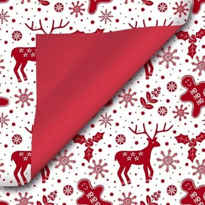 Kerst cadeauzakjes rendier 10 stuks 12 x 19 cm