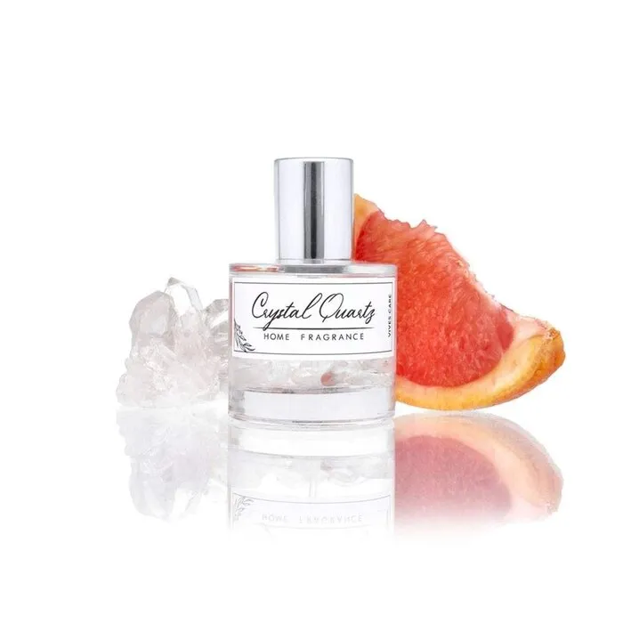 Roomspray met Bergkristal steentjes 30 ml