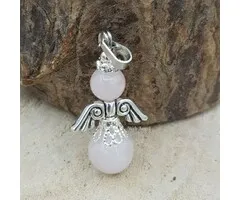 Engelhanger van rozenkwarts