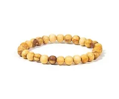 Palo Santo armband ronde kralen S elastisch