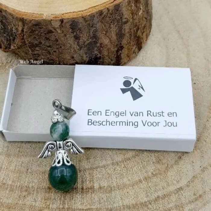 Wensdoosje - Een Engel van Rust en Bescherming