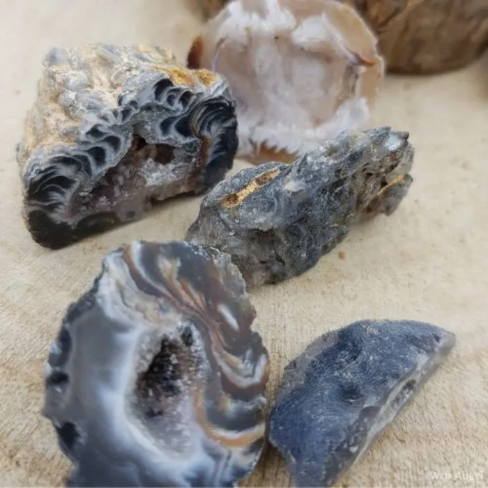 Agaat baby geodes 50 gram