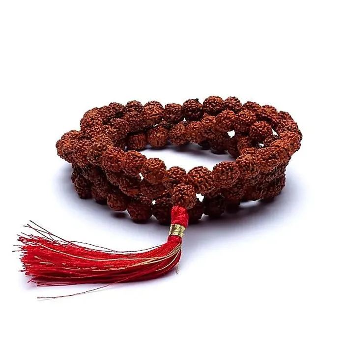 Mala rudraksha 8 mm 108 kralen