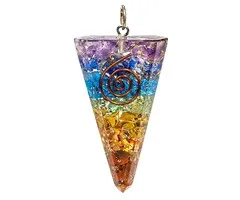 Orgone regenboog pegel hanger