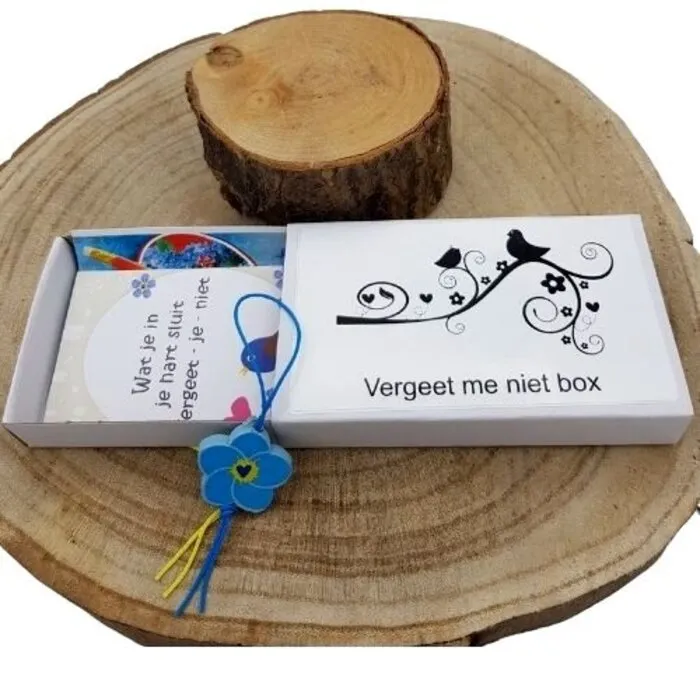 Wensbox Vergeet-Me-Niet Wensbox Vergeet - Me - Niet groot