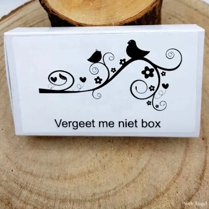Wensbox Vergeet-Me-Niet Wensbox Vergeet - Me - Niet groot