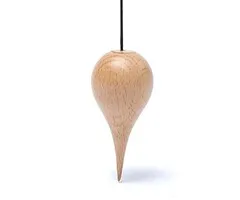 Pendel hout druppelvormig