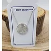 Levensboom zilver met collier