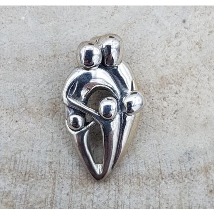 Ouders en 3 kinderen hanger