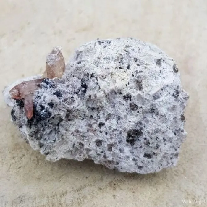 Topaascluster in Matrix uit San Luis Potosi, Mexico