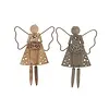 Houten engel hanger
