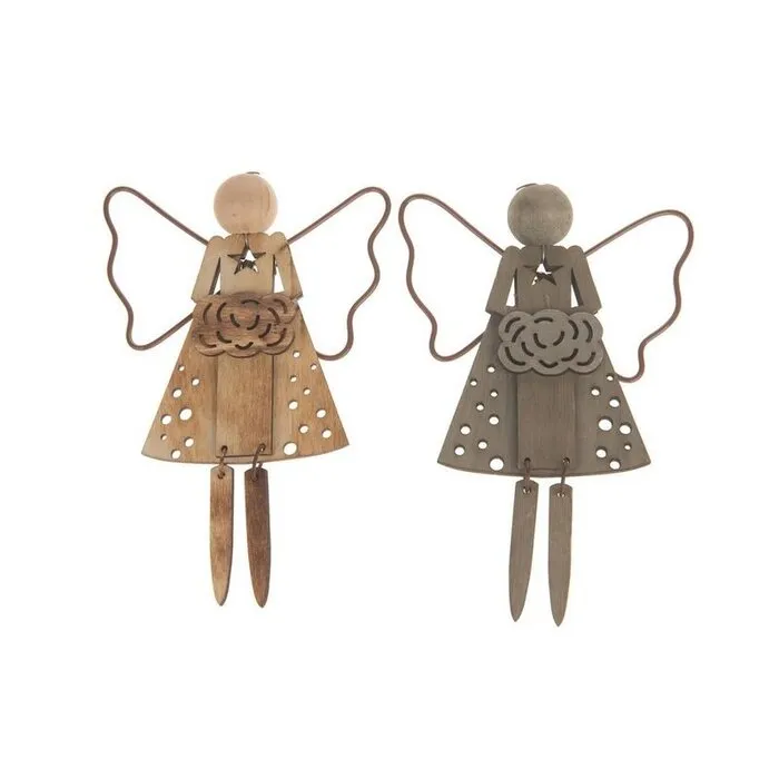 Houten engel hanger