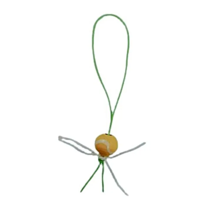 Tennisbal gelukshangertje 10 stuks