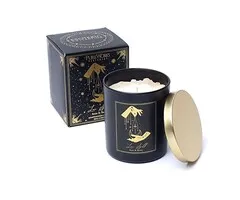 Manifestatiekaars Love Spell in glas met deksel