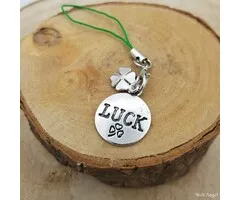 Gelukshanger Klavertje Vier - Luck met kaartje