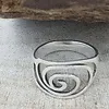 Ring Sterling Zilver - Spiraal Maat 6
