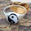 Ring Yin Yang - Maat 11  - Sterling zilver