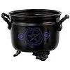 Cauldron (heksenketel) blauw pentagram