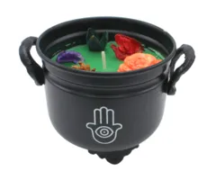 Heksenketel kaars hand van Fatima