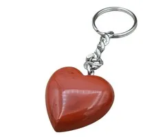 Edelsteen Sleutelhanger Jaspis - 3 cm