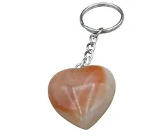Edelsteen Sleutelhanger Agaat - 3 cm