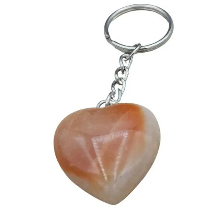 Edelsteen Sleutelhanger Agaat - 3 cm