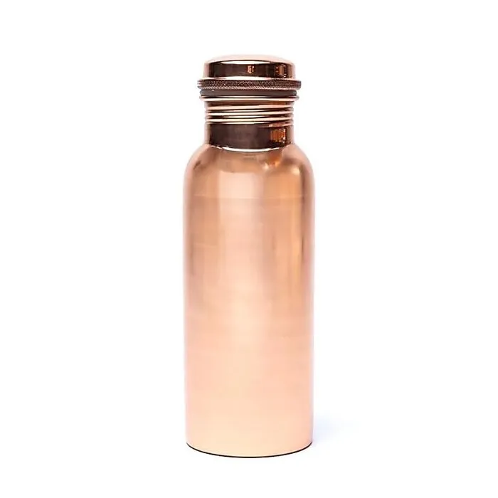 Koperen drinkfles gepolijst