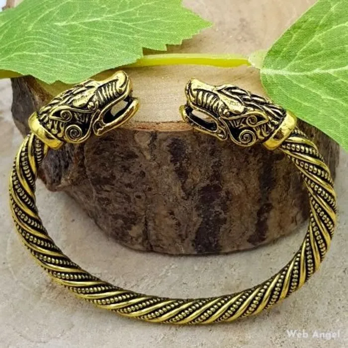 Armband Draken - Goudkleur