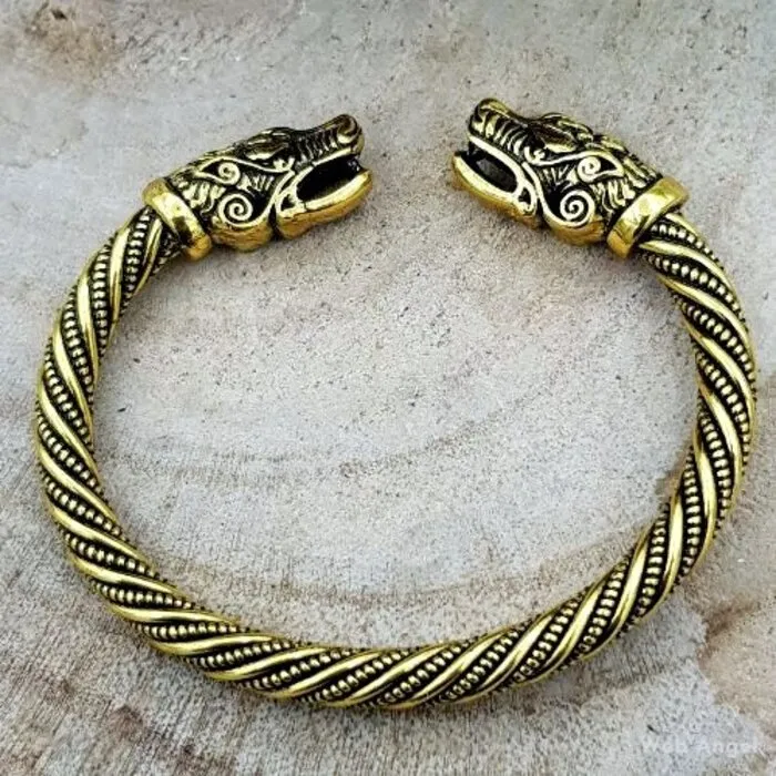 Armband Draken - Goudkleur