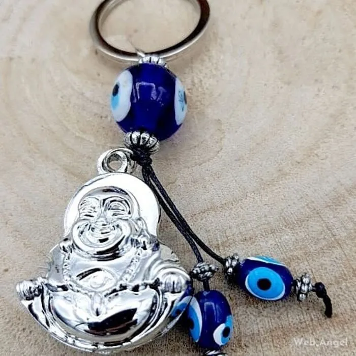 Boze oog sleutelhanger boeddha