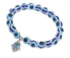 Boze oog armband met hand van Fatima
