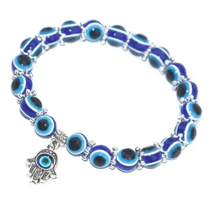 Boze oog armband met hand van Fatima