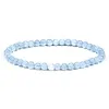 Armband aquamarijn 4 mm