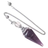 Pendel Amethist gefacetteerd