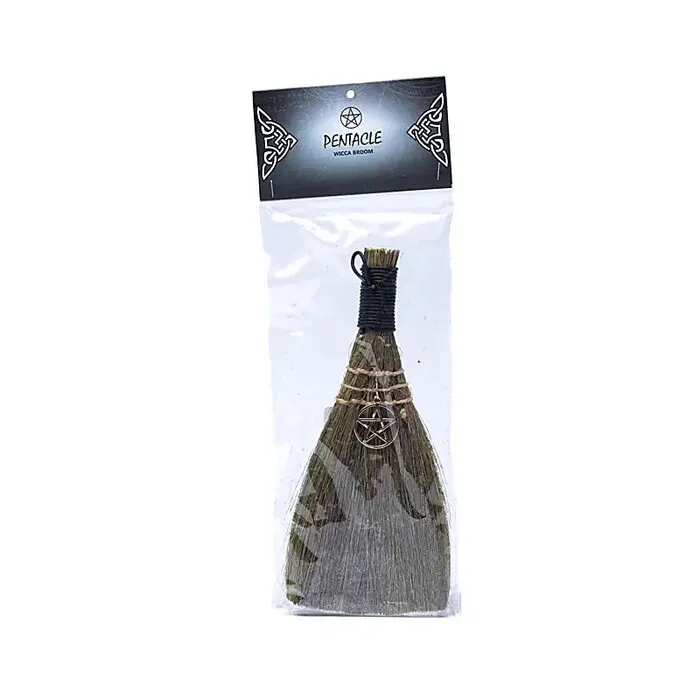 Heksenbezem Pentakel zwart